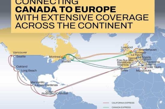 MSC incluye puertos mexicanos en corredor EE.UU.-Canadá-Europa